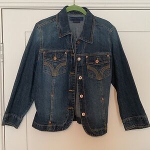 Ladies BANDOLINOBLU Jean Jacket Size Large